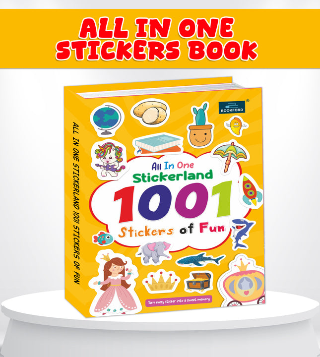 All in One Stickerland  1001 Stickers of Fun