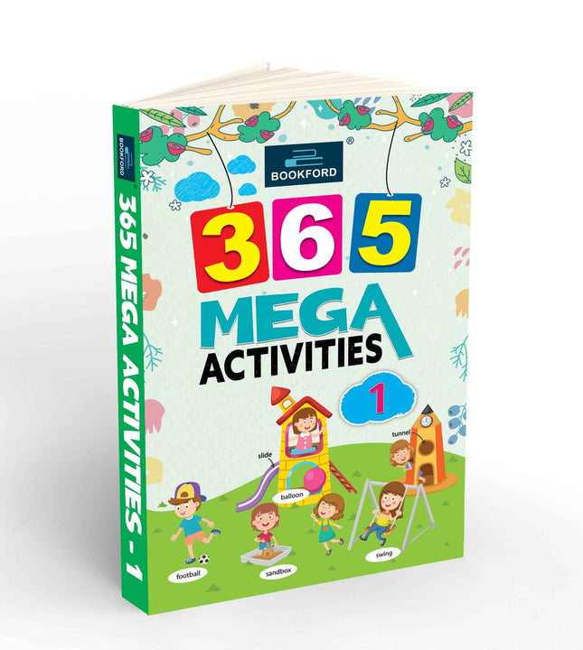 365 Mega Activity Book 1 -  Fun Learning & Creative Adventures for Kids.