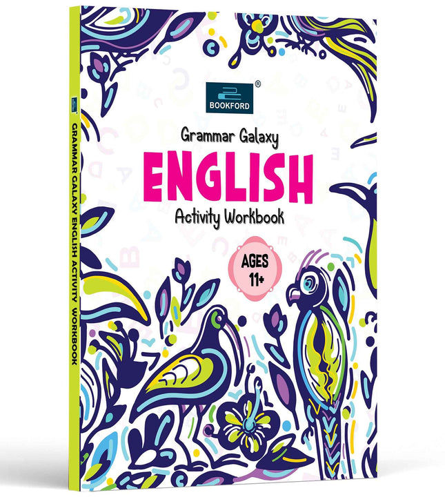 Grammar Galaxy English Activity Workbook Ages 11+ Book for Kids.