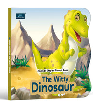 The Witty Dinosaur Animal Shaped Story Board Book - Engaging And Educational Stories For Kids.
