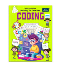 Stem Activity Book Upskilling The Generating Coding for kids.
