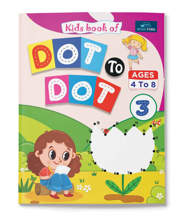 Kids Book Of Dot To Dot Part 3 - Activity Book For Kids.