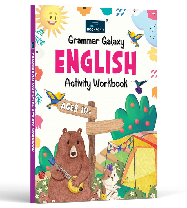 Grammar Galaxy English Activity Workbook Ages 10+ Book For Kids.