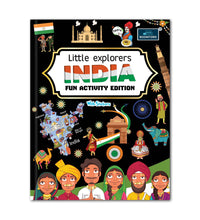 Little explorers INDIA Fun Activity Edition Book for kids.