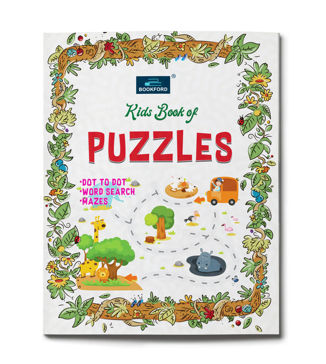 Kids Book of Puzzle - Fun, Learning & Brain Boosting Activities