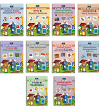 CUT & PASTE COMBO SET OF 10 (1) Books For Kids.