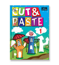 Cut & Paste 1 - Early Learning Educational book, Boost creativity with pictures Ages 3+