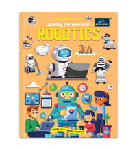 Stem Activity Book Upskilling The Generation Robotics for kids.
