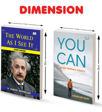 The World as I See And You Can - Set of 2 | Motivational, Self-Help & Positive Thinking Books for Personal Growth, Success Mindset & Confidence Building