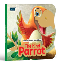 The Kind Parrot Animal Shaped Story Board Book - Engaging And Educational Stories For Kids.
