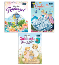 Fairy Tales for Kids (Set of 3) - Rapunzel, Cinderella and Goldilocks Story Book For Kids.