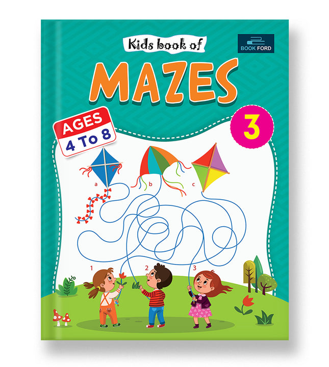 Kids Book Of Mazes Part 3 - Fun Maze Puzzles for Children.