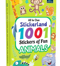 All-in-One Stickerland 1001 Animal Sticker Book for Kids, Toddlers and Children | Fun Activity and Learning - 3+ Years