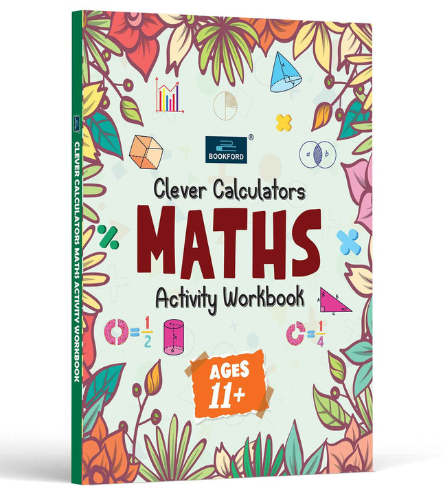 Clever Calculators Maths Activity Workbook Ages 11+ Book For Kids.