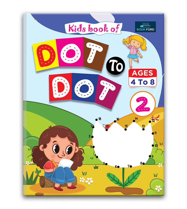 Kids Book Of Dot To Dot Part 2 - Activity Book For Kids.