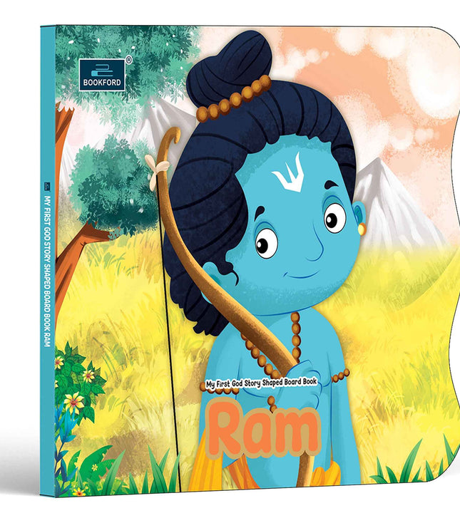 My First Shaped God Board Book – Ram Hindu Mythology Story Book for Kids.