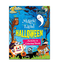 Magic Land Halloween Activity & Coloring Book For Kids