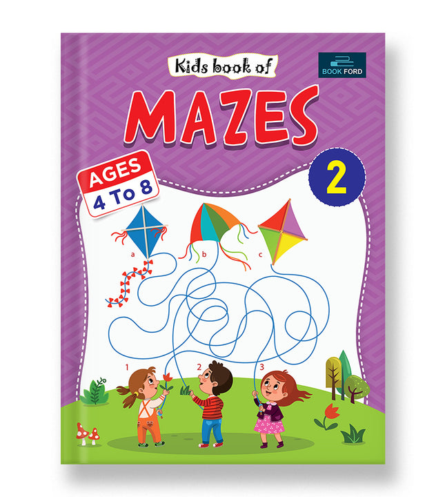 Kids Book of Mazes Part 2 – Fun Maze Puzzles for Children.