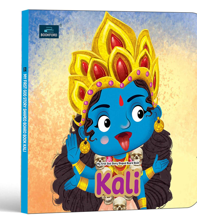 My First Shaped God Board Book – Kali Maa Hindu Mythology Story Book for Kids - Age 2+ Yrs