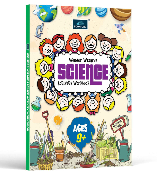 Wonder Wizards Science Activity Workbook Ages 9+ Book For Kids.
