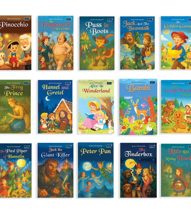 My First Little Fairy Tales Series (1) SET OF 15 Books Combo for kids.