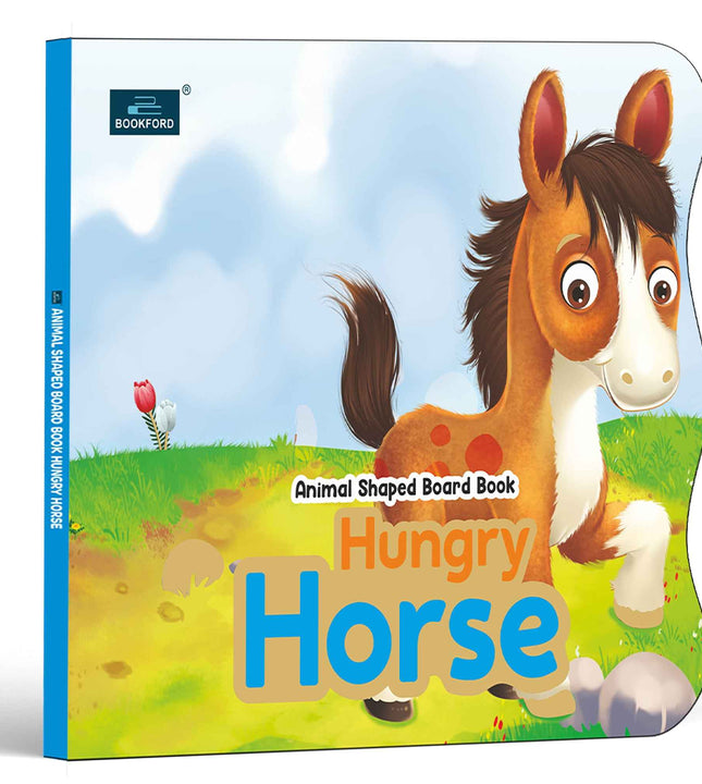 Hungry Horse Animal Shaped Story Board Book For Kids | 2+ Years