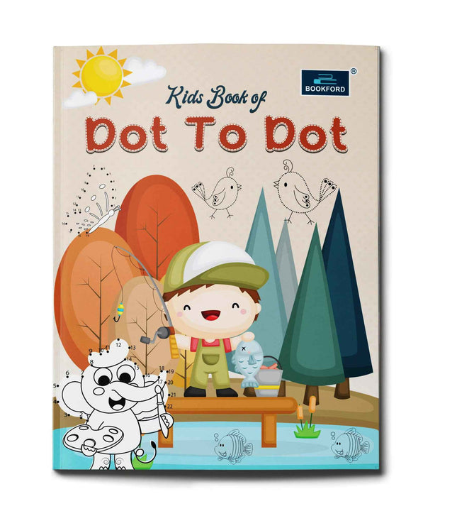 Kids Book Of Dot To Dot Activity Book for Children.