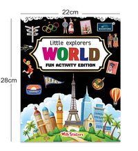 Little explorers WORLD Fun Activity Edition Book for kids.