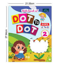 Kids Book Of Dot To Dot Part 2 - Activity Book For Kids.