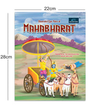 Illustrated Tales of Krishna, Arjun, Mahabharat & Hanuman (Set of 4 Books) - Divine Legends and Sacred Adventures with Mythological Heroes Filled with Stunning Illustrations for Kids