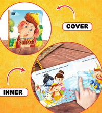 My First Shaped God Board Book – Ganesh Hindu Mythology Picture Story Book for Kids - Age 2+ Yrs