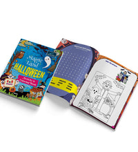Magic Land Halloween Activity & Coloring Book For Kids
