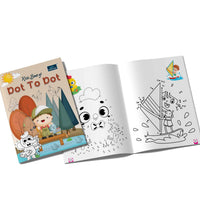 Kids Book Of Dot To Dot Activity Book for Children.