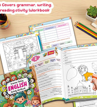 Grammar Galaxy English Activity Workbook Ages 9+ Book For Kids.