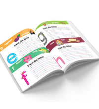 Write And Clean Reusable Book - Small Letter abc Tracing Workbook For Kids - Fun And Educational Tracing Activities