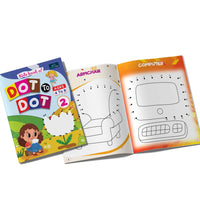 Kids Book Of Dot To Dot Part 2 - Activity Book For Kids.
