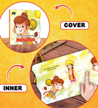 My First Shaped God Board Book – Hanuman Hindu Mythology Picture Story Book for Kids - Age 2+ Yrs