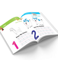 Write And Clean Reusable Book - 1 To 10 Number Tracing Workbook For Kids - Boost Early Math Skills
