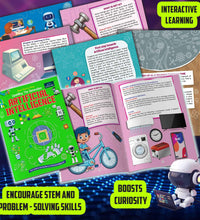 Stem Activity Book Upskilling The Generation Artificial Intelligence for kids.