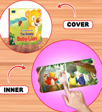 The Kind Parrot Animal Shaped Story Board Book - Engaging And Educational Stories For Kids.