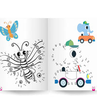Kids Book Of Dot To Dot Activity Book for Children.