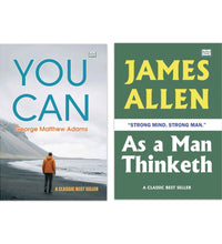 As a Man Thinketh and You Can | Self Help and Motivation Book Combo | Positive Thinking Success Mindset and Personal Growth Paperback Set