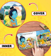 My First Shaped Board Book – Illustrated Ram and Hanuman Mythology Story Book for Kids - Age 2+ Yrs (Indian Gods and Goddesses)