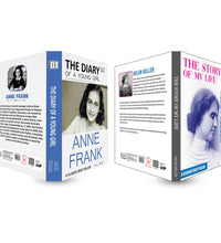 The Story of My Life by Helen Keller and The Diary of a Young Girl | Inspirational Biography and Classic Memoir Book Combo | Courage Hope and Real Life Experiences Paperback Set