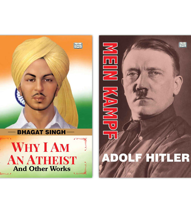Mein Kampf and Why I Am an Atheist and Other Works | History and Political Thought Book Combo | Ideology Philosophy Society and Critical Thinking Paperback Set