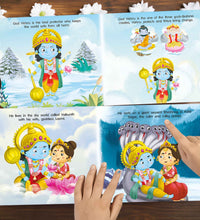 My First Shaped God Board Book – Lord Vishnu Hindu Mythology Story Book for Kids - Age 2+ Yrs