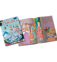 Fairy Tales for Kids (Set of 3) - Rapunzel, Cinderella and Goldilocks Story Book For Kids.
