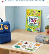 All-in-One Stickerland 1001 Animal Sticker Book for Kids, Toddlers and Children | Fun Activity and Learning - 3+ Years