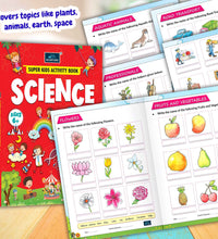 Super Kids Activity Book -2 for Kids (Set of 3) - Maths, Science & English Book for children's.