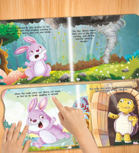 Mischievous Rabbit Animal Shaped Story Board Book - Engaging And Educational Stories For Kids.